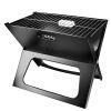 Portable Charcoal Grill - Mini BBQ Grill - Small Table Top Charcoal Grill for Camping, Outdoor Cooking - Foldable Camping Grill for Picnics