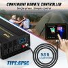 VEVOR Pure Sine Wave Inverter, 2500 Watt Power Inverter, DC 12V to AC 120V Car Inverter, with USB Port, LCD Display