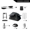 Foldable 2-3 People Amphibious Inflatable Car Roof Top Tent for camping Outdoor Glamping Camping Tent for SUV