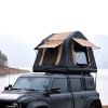Foldable 2-3 People Amphibious Inflatable Car Roof Top Tent for camping Outdoor Glamping Camping Tent for SUV,Truck( Without Ladder, Two-tone Style